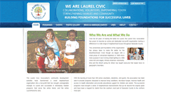 Desktop Screenshot of laurelcivic.org